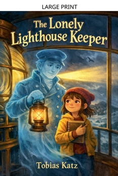 Paperback The Lonely Lighthouse Keeper [Large Print] Book