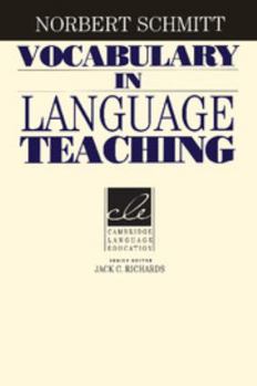 Paperback Vocabulary in Language Teaching Book
