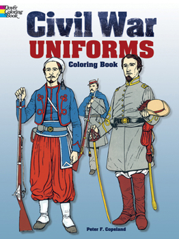 Paperback Civil War Uniforms Coloring Book