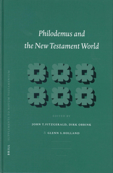 Hardcover Philodemus and the New Testament World Book