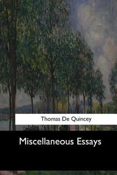 Paperback Miscellaneous Essays Book