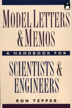 Hardcover Model Letters and Memos: A Handbook for Scientists and Engineers Book