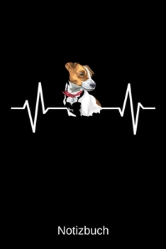 Notizbuch: Herzschlag Terrier Hunderasse: A5 Notizbuch | Liniert 120 Seiten | Geschenk/Geschenkidee zum Geburtstag | Weihnachten | Ostern | Vatertag | Hochzeitstag | Namenstag (German Edition)