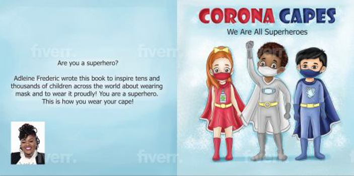 Paperback CORONA CAPES: We Are All Superheroes Book