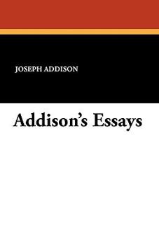 Paperback Addison's Essays Book