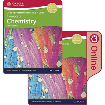 Paperback Complete Chemistry for Cambridge International as and a Level: Student Book with Access Code Card Third Edition Book