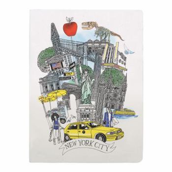 Notebook NYC Handmade Silkscreened Journal Book