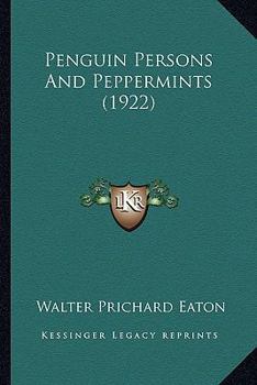 Paperback Penguin Persons And Peppermints (1922) Book