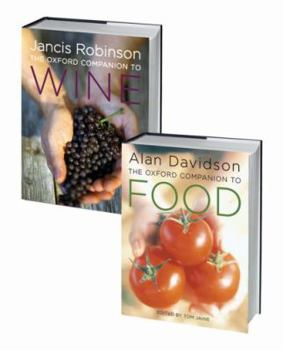 Hardcover The Oxford Companion to Food and the Oxford Companion to Wine Set Book