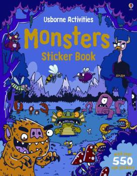 Paperback Monsters Sticker Book