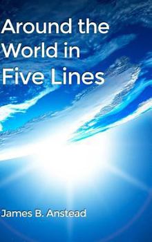 Hardcover Around the World in Five Lines Book