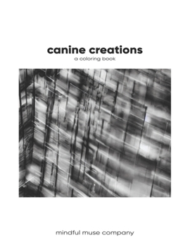 Paperback Canine Creations: A Modern Coloring Book