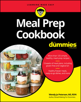 Paperback Meal Prep Cookbook For Dummies Book