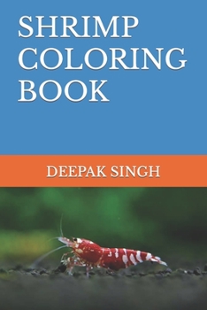 Paperback Shrimp Coloring Book