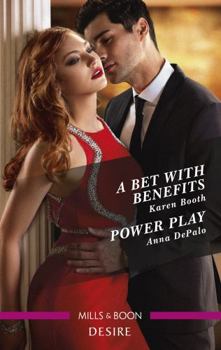 Paperback A Bet with Benefits/Power Play Book