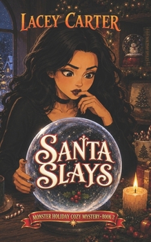 Paperback Santa Slays (Monster Holiday Cozy Mystery) Book