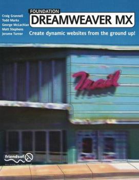 Paperback Foundation Dreamweaver MX Book
