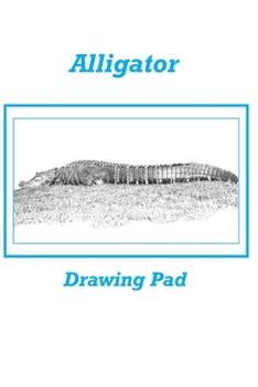 Paperback Alligator Drawing Pad Book