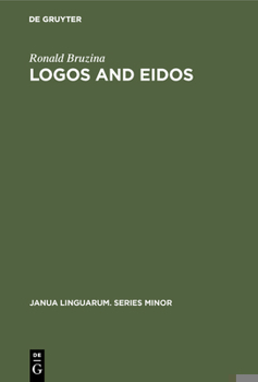 Hardcover Logos and Eidos: The Concept in Phenomenology Book