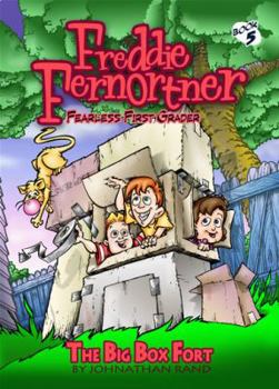 Paperback The Big Box Fort (Freddie Fernortner Fearless First Grader) Book