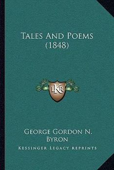 Paperback Tales and Poems (1848) Book