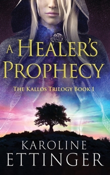 Hardcover A Healer's Prophecy [Large Print] Book