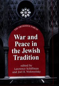 Hardcover War and Peace in the Jewish Tradition Book