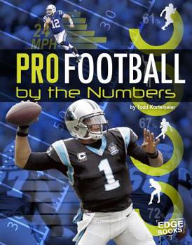 Hardcover Pro Football by the Numbers Book