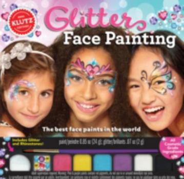 Spiral-bound Glitter Face Painting Book