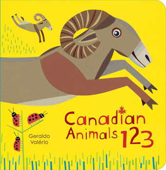 Board book Canadian Animals 123 Book