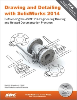 Hardcover Drawing and Detailing with Solidworks 2014 Book