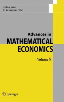 Paperback Advances in Mathematical Economics Volume 9 Book