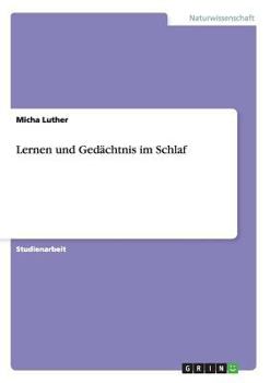 Paperback Lernen und Gedächtnis im Schlaf [German] Book