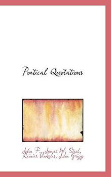 Paperback Poetical Quotations Book