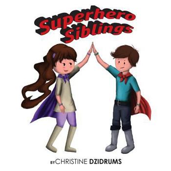 Paperback Superhero Siblings Book