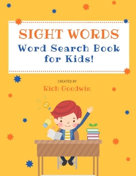 Paperback Sight Words Word Search Book for Kids! Book