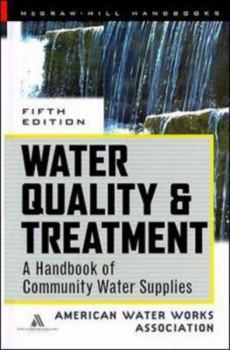 Hardcover Water Quality & Treatment Handbook Book