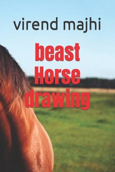 Paperback beast Horse drawing Book