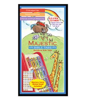 Paperback Rainbow Kids Tabs Book