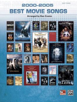 Paperback 2000-2005 Best Movie Songs: Easy Piano Book