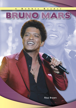 Hardcover Bruno Mars Book