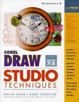 Paperback CorelDRAW Studio Techniques Book