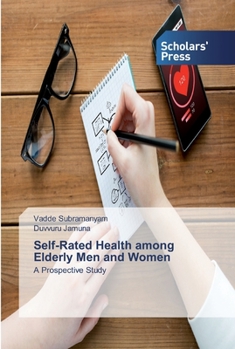 Paperback Self-Rated Health among Elderly Men and Women Book