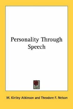 Paperback Personality Through Speech Book