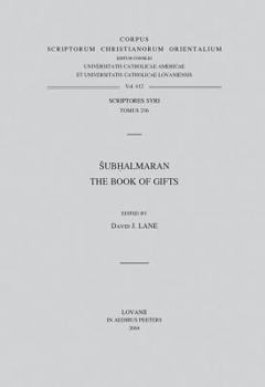 Paperback Subhalmaran. the Book of Gifts: T. Book