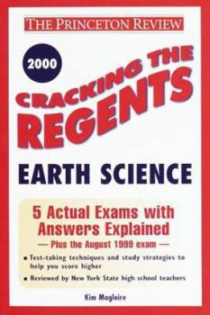 Paperback Cracking the Regents Earth Science, 2000 Edition Book