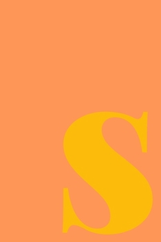 Paperback s - Sketchbook: Small Blank Journal for Creative Drawing, Sketching, and Doodling - Cute Personalized Initial Monogram Cover Design in Book