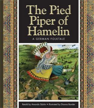 Library Binding The Pied Piper of Hamelin: A German Folktale Book