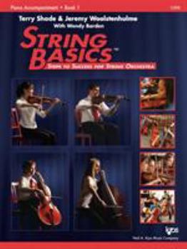 Spiral-bound 115PA - String Basics: Steps to Success for String Orchestra Piano Accompaniment Book 1 Book