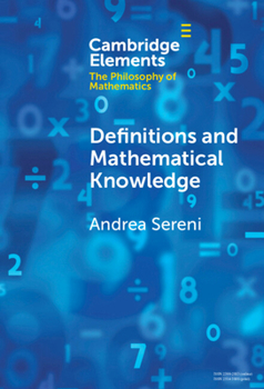 Hardcover Definitions and Mathematical Knowledge Book